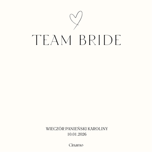 TEAM BRIDE