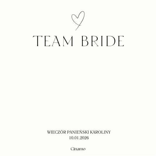 TEAM BRIDE