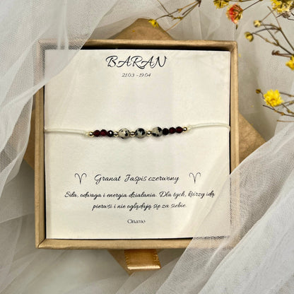 Bransoletka dla zodiakalnego Barana