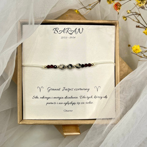 Bransoletka dla zodiakalnego Barana