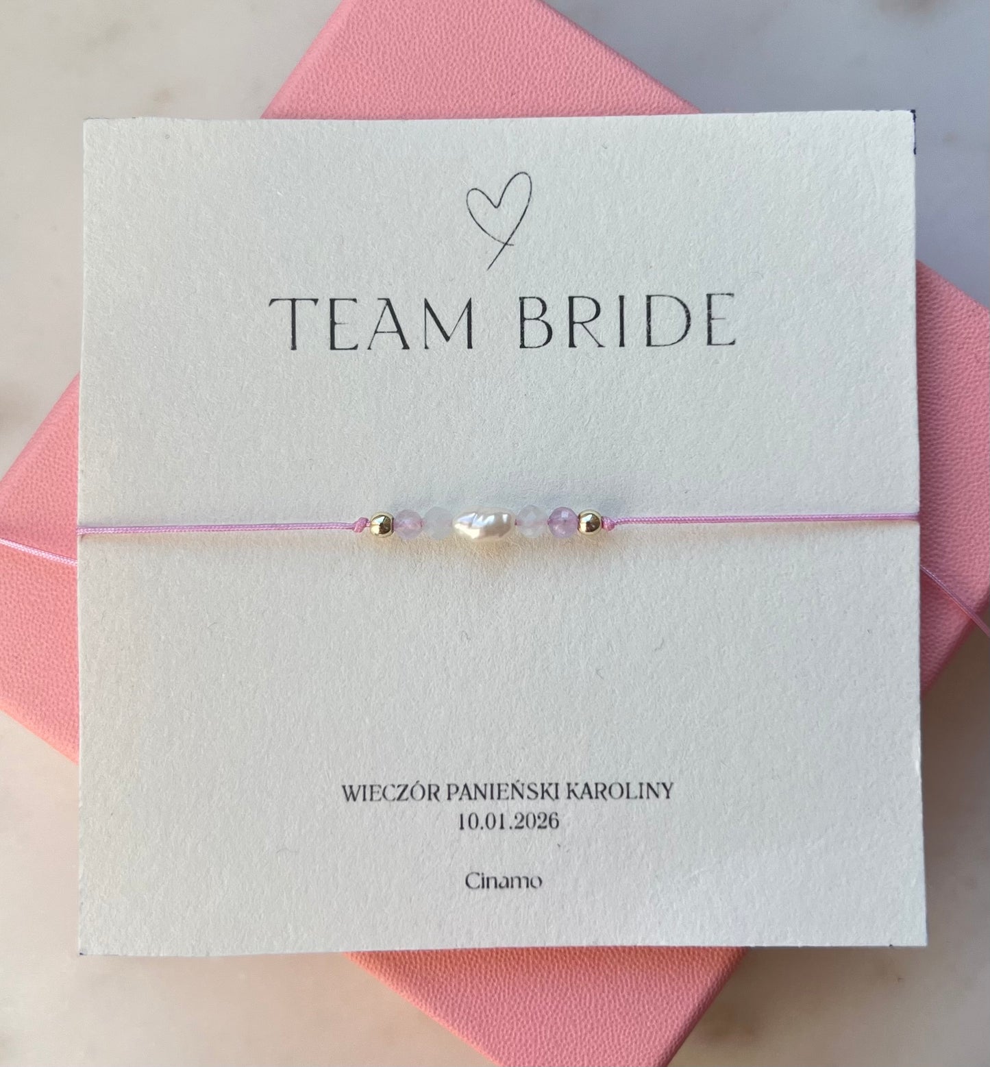 Bransoletka TEAM BRIDE