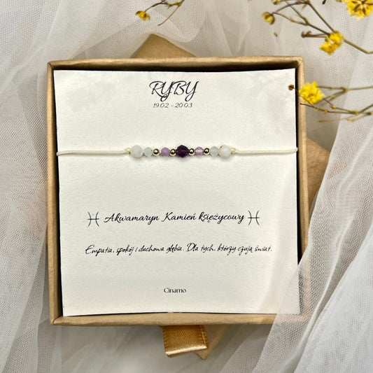 Bransoletka dla zodiakalnych Ryb