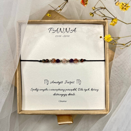 Bransoletka dla zodiakalnej Panny