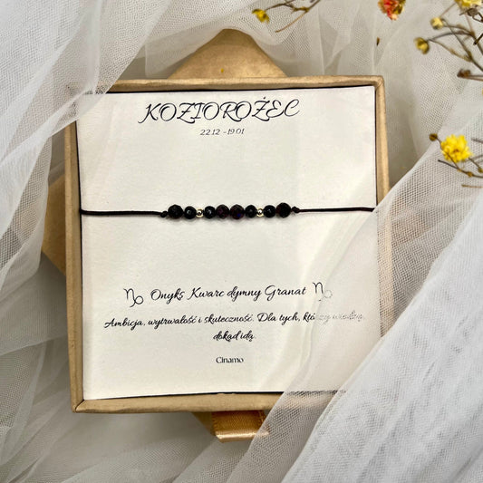 Bransoletka dla zodiakalnego koziorożca