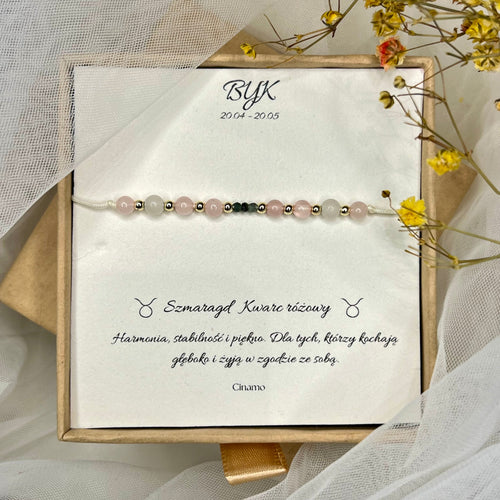 Bransoletka dla zodiakalnego Byka