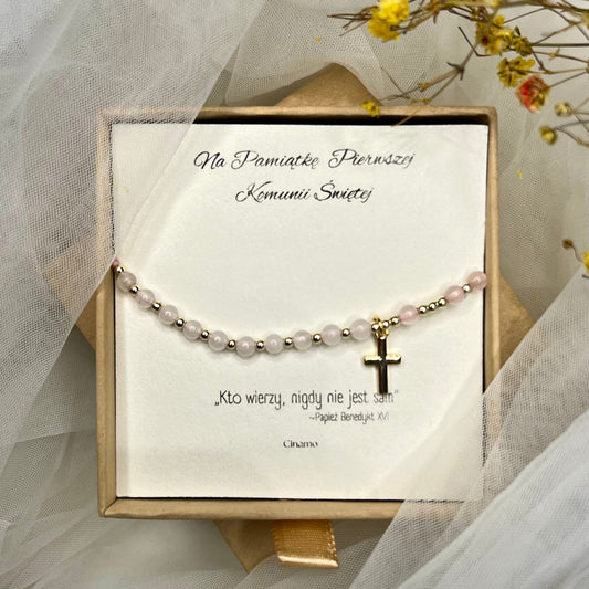 Bransoletka Na Pamiątkę Pierwszej Komunii