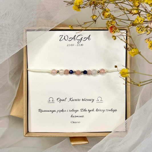 Bransoletka dla zodiakalnej Wagi